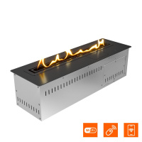 Автоматический биокамин SteelHeat AB 450 (Черный + Wi-Fi)