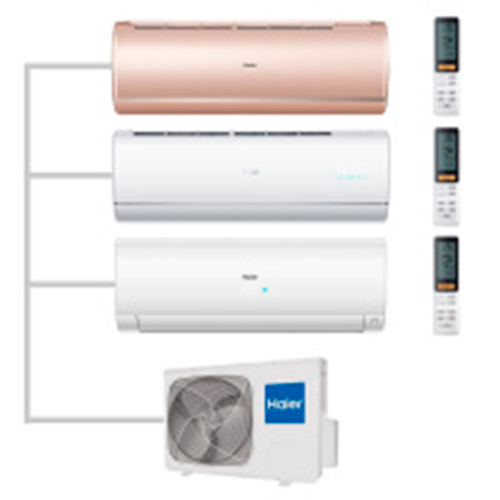 Мульти сплит-система настенная Haier AS25S2SJ2FA-G / AS35S2SJ2FA-W / AS35S2SF2FA-W / 3U70S2SR5FA Inverter