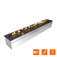 Автоматический биокамин SteelHeat AB 1200 (Черный + Wi-Fi)