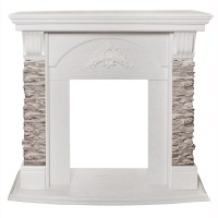 Портал для электрокамина Athena GR STD WT RealFlame