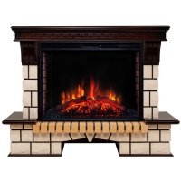 Электрокамин RealFlame Stone 33 AO с очагом Epsilon 33