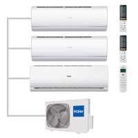 Мульти сплит-система настенная Haier AS35S2SJ2FA-W / AS25S2SJ2FA-W / AS07TS6HRA-M / 3U70S2SR5FA Inverter