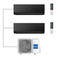 Мульти сплит-система настенная Haier AS25S2SF2FA-B / AS25S2SF2FA-B / 2U40S2SM1FA Inverter