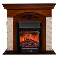 Электрокамин RealFlame  Neapolis NT с очагом Majestic Lux Black