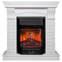 Электрокамин RealFlame  Jazz WT с очагом Majestic Lux Black