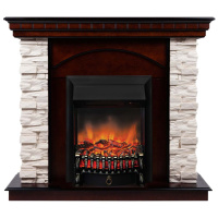 Электрокамин RealFlame  Elford AO с очагом Fobos Lux BL S