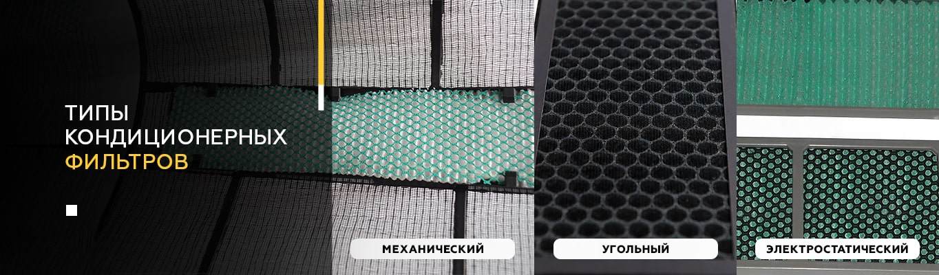 Типы кондиционерных фильтров