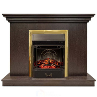 Каминокомплект Хорошие Камины Марс с очагом RealFlame Majestic Lux BR S венге
