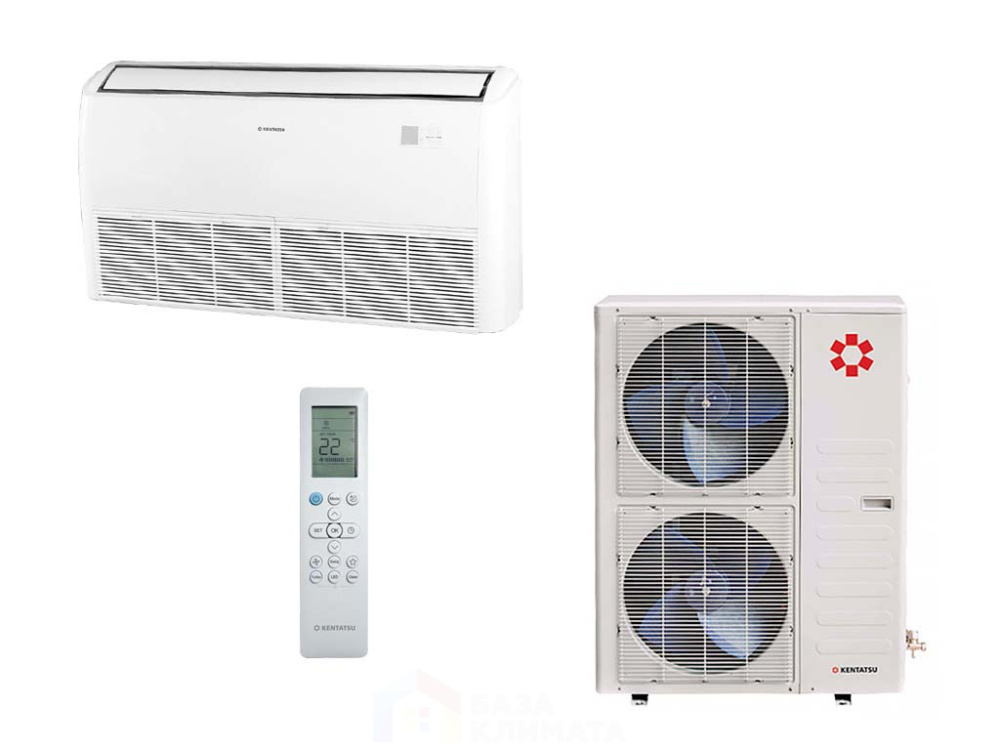 Сплит-система напольно-потолочная Kentatsu KSHF KSHF140HFAN3/KSUT140HFAN3/-40