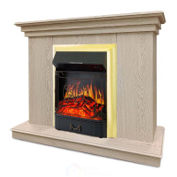 Каминокомплект Хорошие Камины Марс с очагом Royal Flame Majestic FX Brass сосна