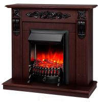 Электрокамин RealFlame  Dominica DN с очагом Fobos Lux Black