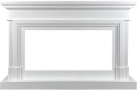 Каминокомплект Royal Flame Coventry - Белый (Ширина 1400 мм) с очагом Vision 42 LOG LED