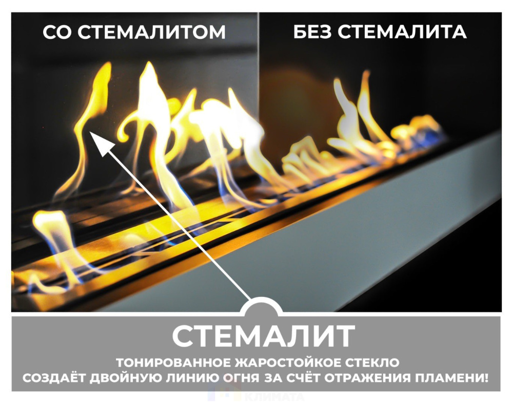 Биокамин классический Финола Zefire сиена