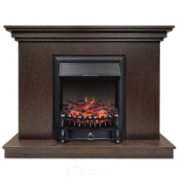 Каминокомплект Хорошие Камины Марс с очагом Royal Flame Fobos FX Black венге