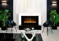 Каминокомплект Royal Flame Stockholm - Белый с очагом 5D V-ART 40
