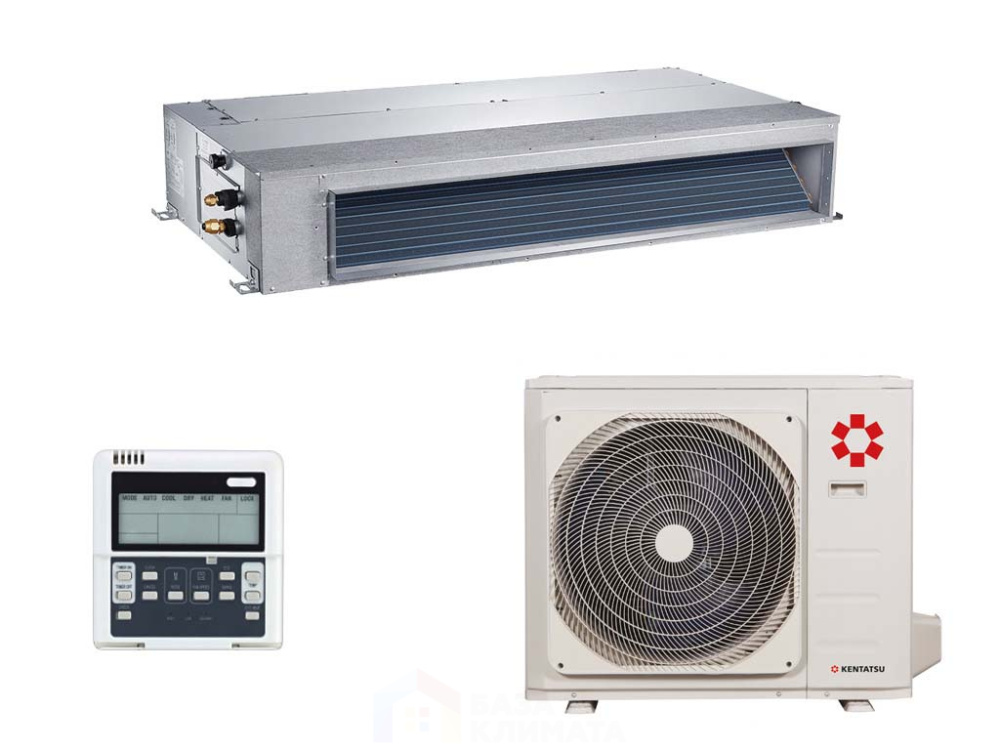 Сплит-система канальная Kentatsu KSKS KSKS53HFAN1/KSUT53HFAN1/-40
