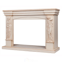 Портал RealFlame Diva 33 WT белый дуб с бежевой патиной
