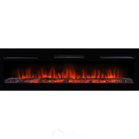Каминокомплект Electrolux Canto Long с очагом Infinity EFPP-1600ULS графит, черный