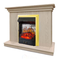 Каминокомплект Хорошие Камины Марс с очагом Royal Flame Majestic FX M Brass сосна