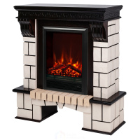 Электрокамин RealFlame Stone STD AO с очагом Eugene