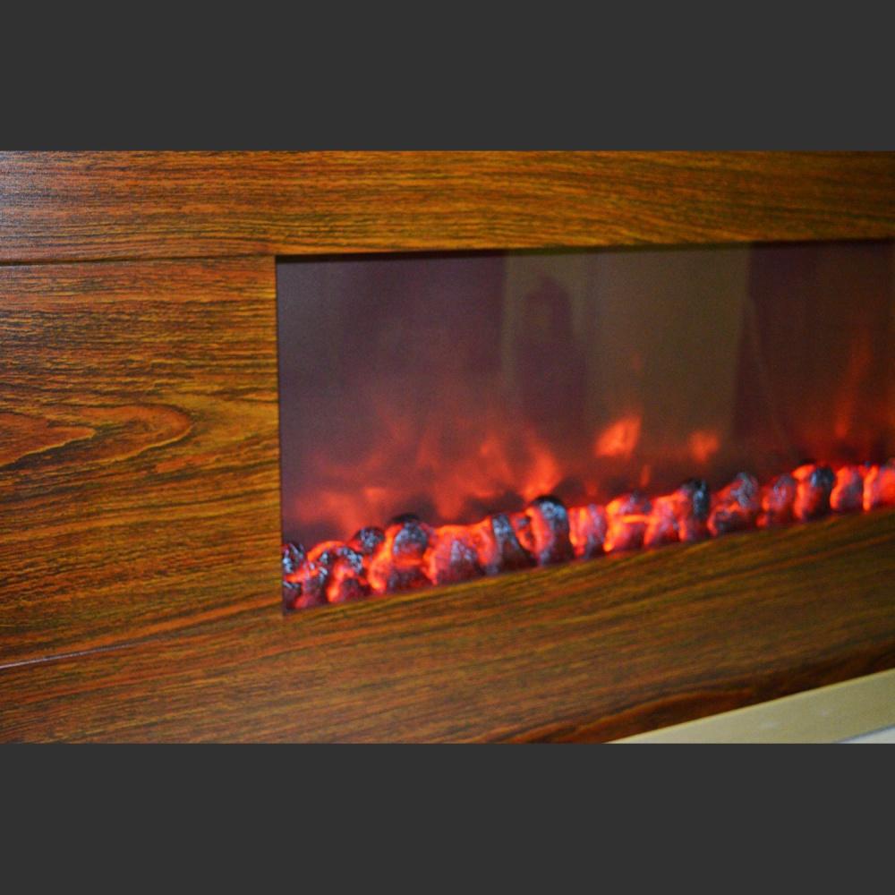 Каминокомплект Glenrich Genius 100 черное стекло