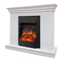 Каминокомплект Хорошие Камины Марс с очагом Royal Flame Majestic FX Black белый