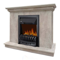 Каминокомплект Хорошие Камины Марс с очагом Royal Flame Aspen Black цемент