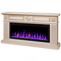 Электрокамин RealFlame  Siena 42/BV WT с очагом Saphir 42