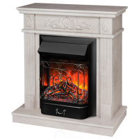 Электрокамин RealFlame Adelaida WT с очагом Majestic Lux Black