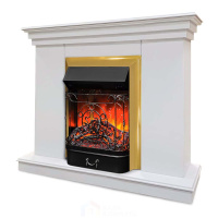 Каминокомплект Хорошие Камины Марс с очагом RealFlame Majestic Lux BR S белый