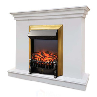 Каминокомплект Хорошие Камины Марс с очагом RealFlame Fobos Lux BR S белый