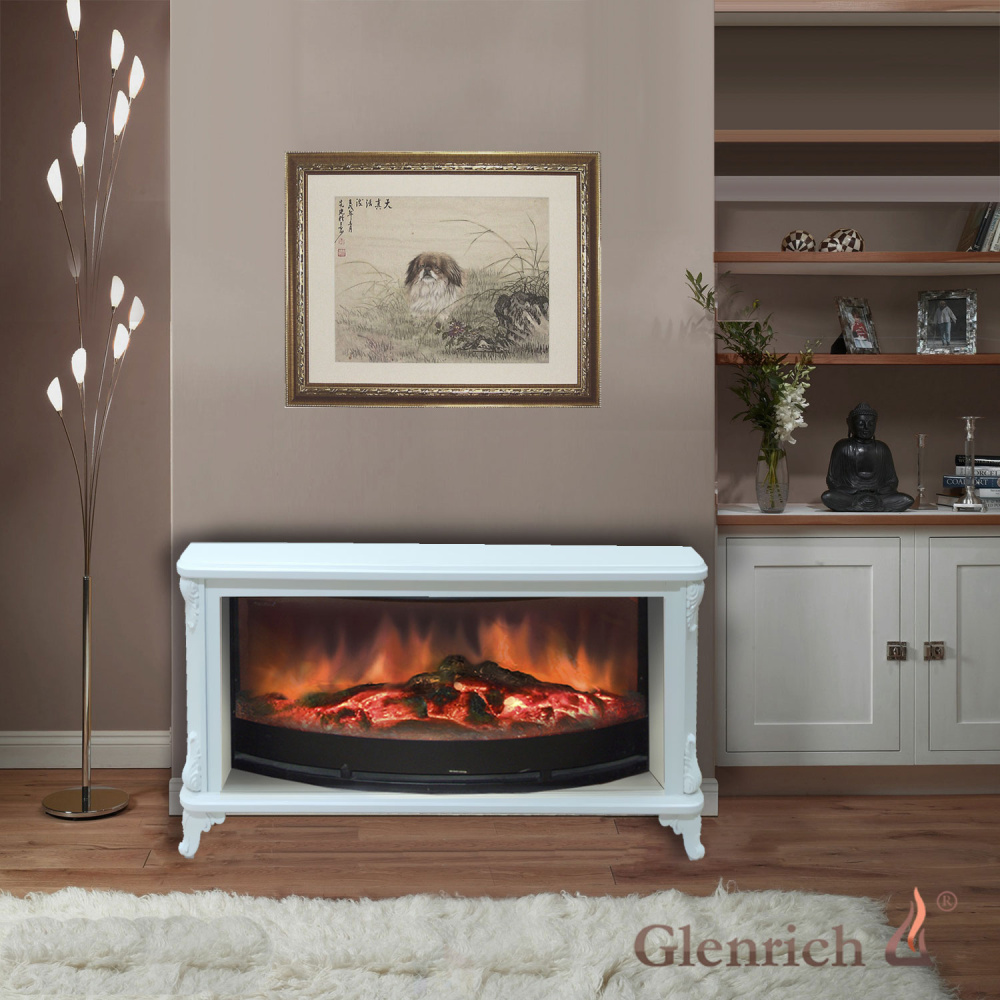 Каминокомплект Glenrich «Версаль R86» белый