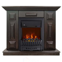 Каминокомплект Хорошие Камины Юпитер с очагом Royal Flame Aspen Black венге