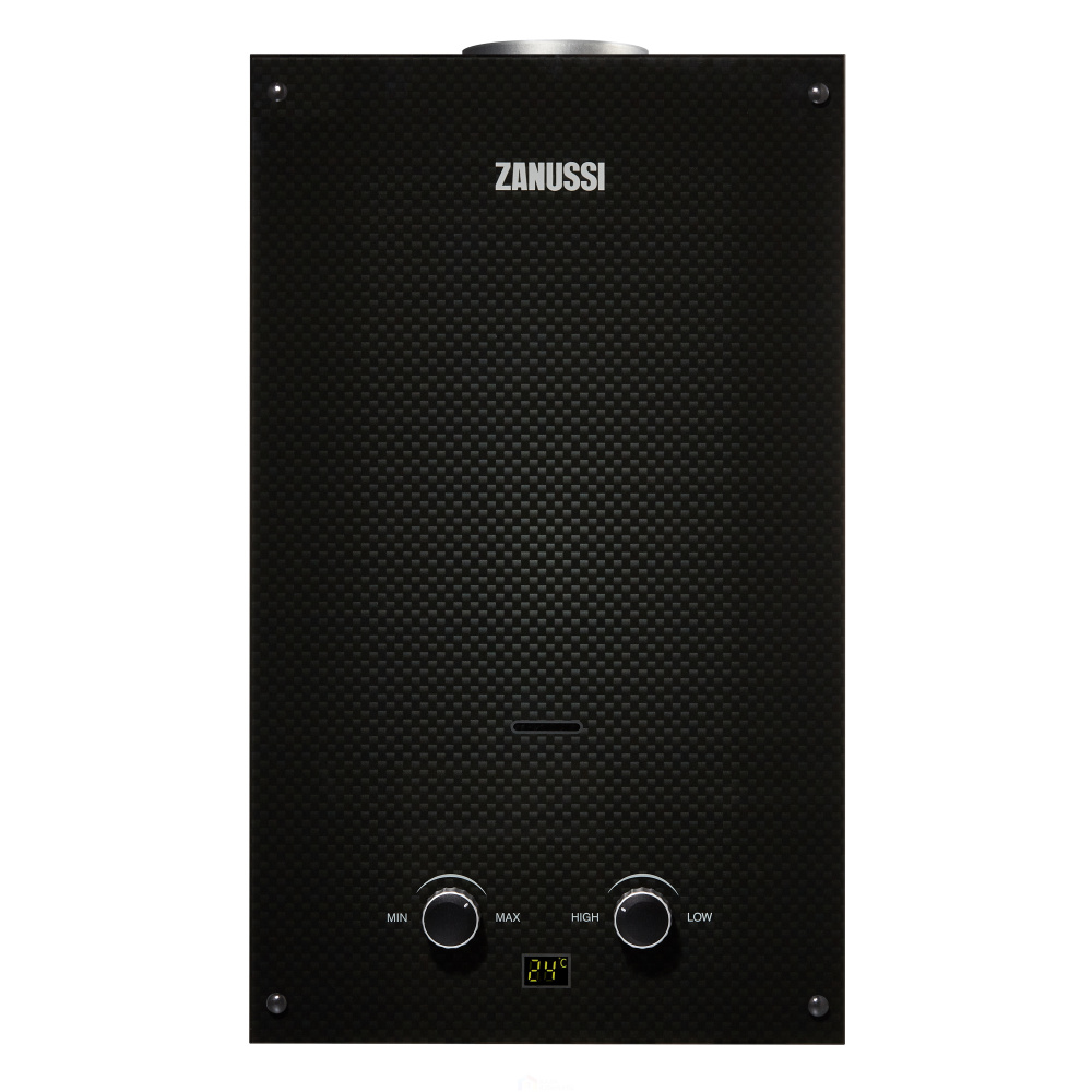Газовая колонка Zanussi GWH 10 Fonte Glass Carbon