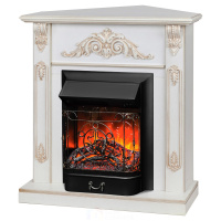 Электрокамин RealFlame  Anita Corner WT с очагом Majestic Lux Black