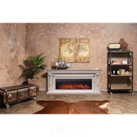 Каминокомплект Royal Flame Dallas - Темный дуб с очагом Majestic FX M Black