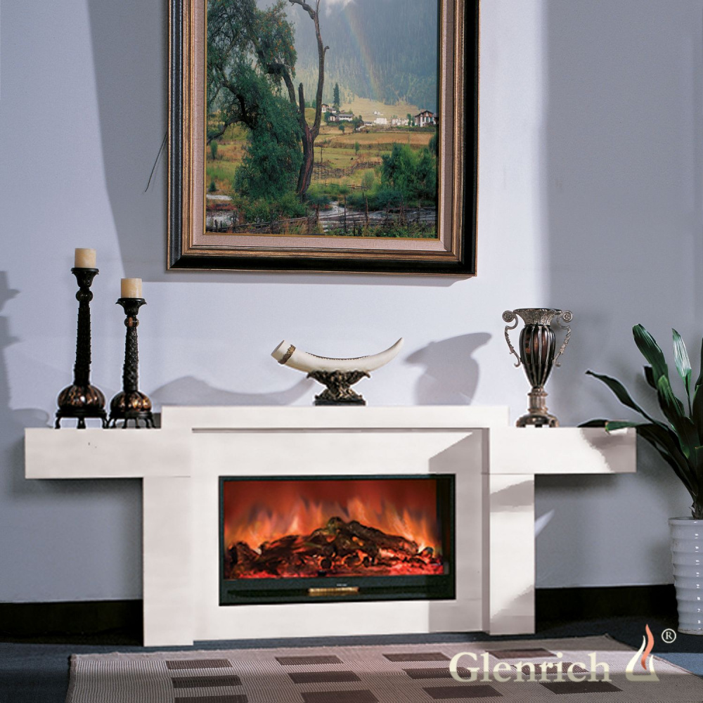 Каминокомплект Glenrich Европа Delux Premier S86 дуб