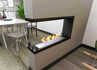 Биокамин Estetic Flame Contour торцевой сквозной 900
