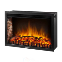 Каминокомплект Electrolux Bricks Wood 30 с очагом EFP/P-3020LS камень темный, шпон венге