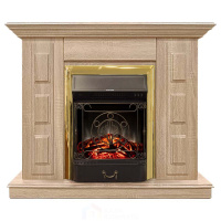Каминокомплект Хорошие Камины Юпитер с очагом RealFlame Majestic Lux BR S сосна