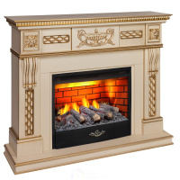 Электрокамин RealFlame  Corsica Lux 25,5/26 WT с очагом 3D Firestar 25,5