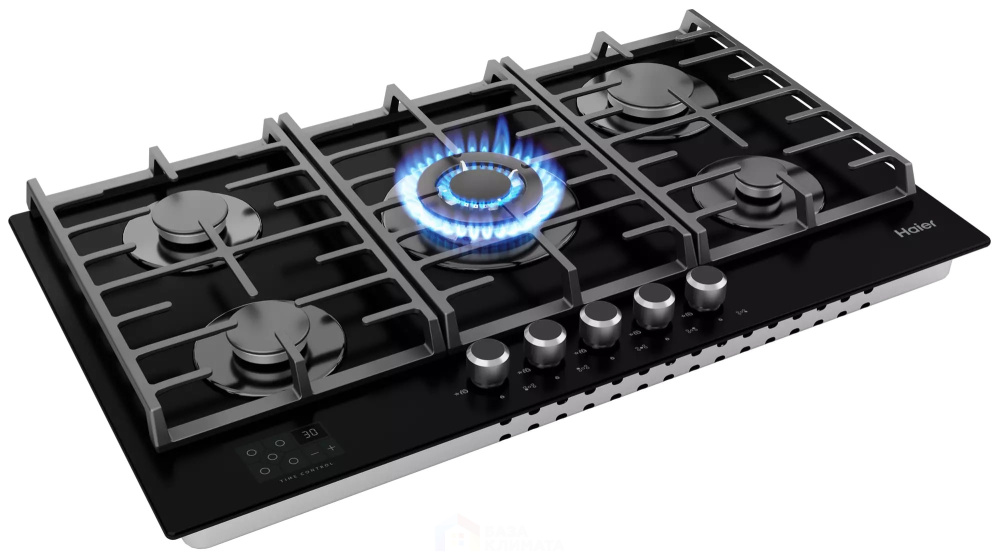 Газовая варочная панель Haier hhx-g95cwsb