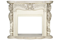Каминокомплект Royal Flame Castle - Слоновая кость с патиной с очагом Vision 30 EF LED FX