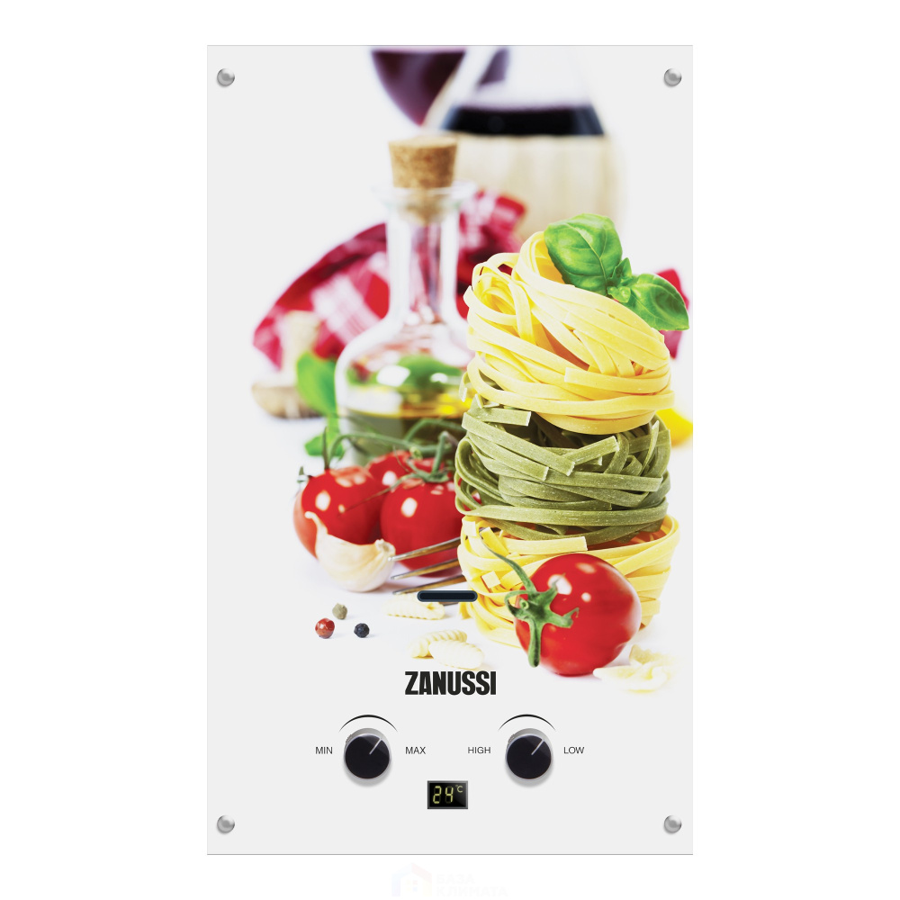 Газовая колонка Zanussi GWH 10 Fonte Glass La Spezia