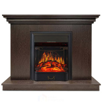Каминокомплект Хорошие Камины Марс с очагом Royal Flame Majestic FX Black венге