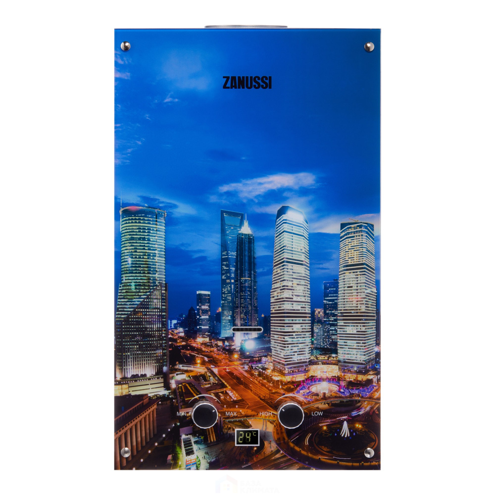 Газовая колонка Zanussi GWH 10 Fonte Glass Metropoli