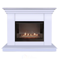 Каминокомплект Хорошие Камины Марс с очагом Firelight BFP/P-2520 белый