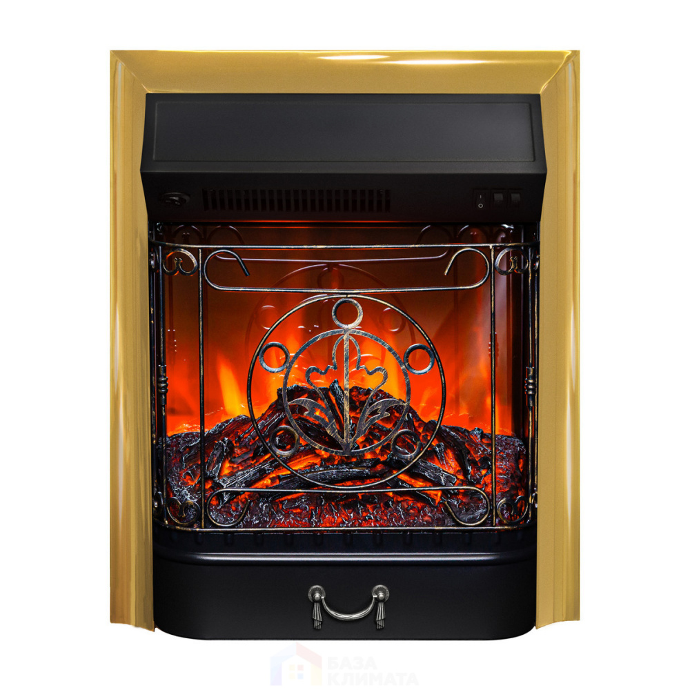 Каминокомплект Хорошие Камины Юпитер с очагом RealFlame Majestic Lux BR S белый