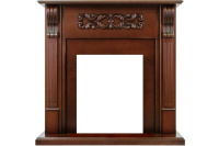 Каминокомплект Dimplex Venice - Махагон коричневый антик с очагом Danville Antique Brass FB2