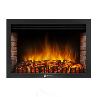 Каминокомплект Electrolux Bricks Wood 30 с очагом EFP/P-3020LS камень темный, шпон венге
